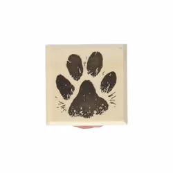 PEB930 Wooden Stamp, Beige, 3.1 x 2.5 x 3.1 cm