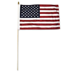 USA Stick Flags  One dozen stick flags  12 x 18