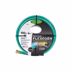 Fiskars 0.625 in. x 100 ft. Green Thumb Max Duty Flexogen Hose