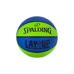 Spalding Sports Div Russell  22 in. Lay-Up Mini Outdoor Basketball, Blue & Green