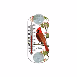 LaCrosse Technology 8 in. Cardinal Tube Thermometer