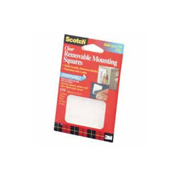 3M  Adhesive Mounting Squares- Removable- .69in.x.69in.- Clear