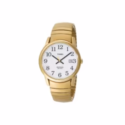 Timex Easy Reader Gold-Tone Expansion Band Watch for Men