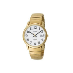 Timex  Easy Reader Gold-Tone Expansion Band Watch for Men