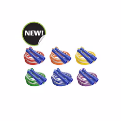 Champion Sports 16 ft. Deluxe XU Jump Rope with Purple Handle - Set of 6