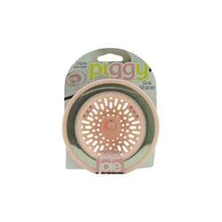 Joie  Stainless Steel Sink Strainer, Pink & Silver