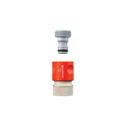 Gardena 36944 Classic Male Garden Hose Connector Set  0.62 & 0.5 in.