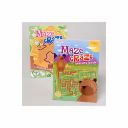 Kappa 2asst Activity Book Maze Craze, Pack of 24