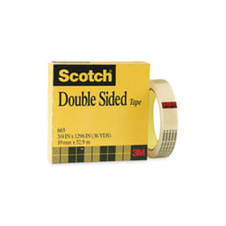 3M  Double-sided Tape- 1in.Core- .50in.x900in.- Clear