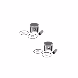 SPI 2 Piston Kits 78.50mm 78.50mm for Snow SKI-DOO Formula Z 670 98-99 669cc
