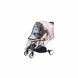 Universal Rain Cover for Pushchair Stroller, Universal Size Stroller Weather Shield with Insect Net, Baby Stroller Rain Cover ...