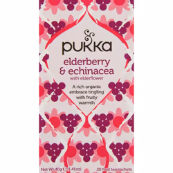 Pukka | Elderberry & Echinacea | 1 x 20 bags