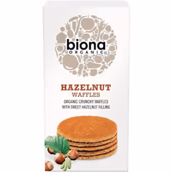 Biona | Hazelnut Syrup Waffles | 6 x 175g