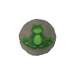 - Garden DÃ©cor - Yoga Frog Stepping Stone - Decorative Stone for Garden