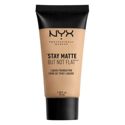 NYX PROFESSIONAL MAKEUP Stay Matte But Not Flat Liquid Foundation  Nude  1.18 Ounce