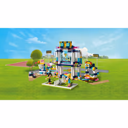 LEGO 41338 Friends Heartlake Stephanie's Sports Arena Playset, Stephanie and Vicky Mini Dolls, Build and Play Fun Toy for Kids