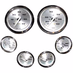 Faria Kronos Boxed Set of 6 Gauges f/Inboard Motors