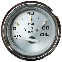 Faria Kronos 234 Oil Pressure Gauge  80 PSI