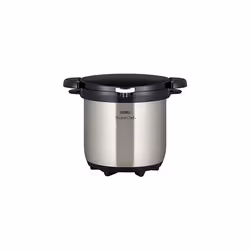 THERMOS Vacuum Insulation Cooker Shuttle Chef 4.5L Clear stainless KBG-4500 CS (Japan import)