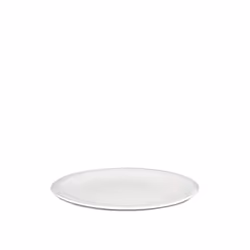 Alessi | All Time - Design Dining Plates in Bone China 4 Pieces White Large