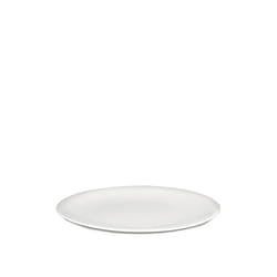 Alessi | All Time - Design Dining Plates in Bone China  4 Pieces  White  Large
