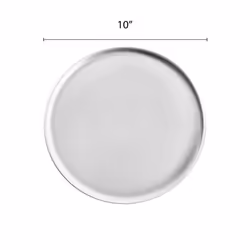 Thunder Group CoupeStyle Aluminum Pizza Tray  10 Inch