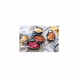 Mini dish Oval 15cm Black