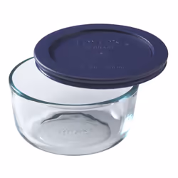 Pyrex Simply Store 2-Cup Round Glass Food Storage Dish