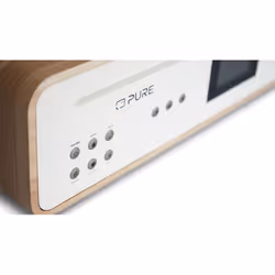 Pure 252807 home audio system Home audio micro system 50 W Oak, White - Additional view 6