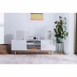 Pure 252807 home audio system Home audio micro system 50 W Oak, White - Additional view 8