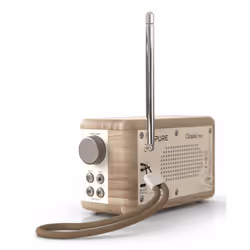 Pure DAB+ Radio Classic Mini Portable Digital Cream, Wood - Additional view 4