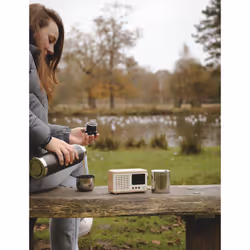 Pure DAB+ Radio Classic Mini Portable Digital Cream, Wood - Additional view 6