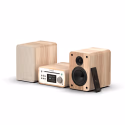 Pure Classic Stereo Mini Home audio micro system 40 W Oak, White - Additional view 3