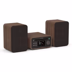 Pure Classic Stereo Mini Home audio micro system 40 W Brown, Walnut - Additional view 2