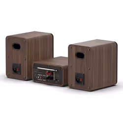 Pure Classic Stereo Mini Home audio micro system 40 W Brown, Walnut - Additional view 4