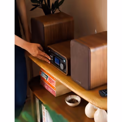 Pure Classic Stereo Mini Home audio micro system 40 W Brown, Walnut - Additional view 5