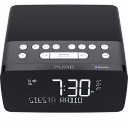 Pure Siesta Charge Personal Digital Black