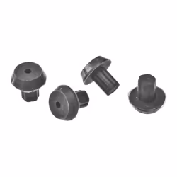 Bosch 00413552 Burner Grate Rubber Pad Kit Black