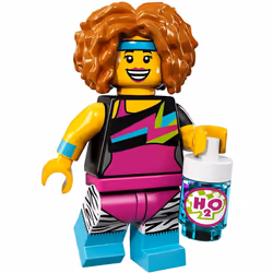 Lego Series 17 Minifigure: Dance Instructor (71018)