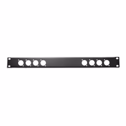 Elite Core RP1U-4X4 Rack Panel with 8 D-Series Punch-Outs  1U