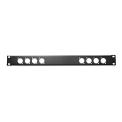 Elite Core RP1U-4X4 Rack Panel with 8 D-Series Punch-Outs  1U
