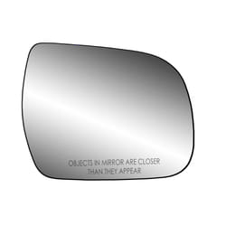 Fit System Passenger Side Heated Mirror Glass w/backing plate  Toyota