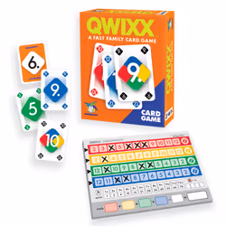 Gamewright Qwixx, Card Game, Learning, 8 yr(s), Family game