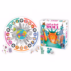 Gamewright Rat-a-Tat Roll, Universal, Cube (6 sides), Adult & Child, Any gender, 6 yr(s), 15 min
