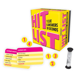 Gamewright Hit List Board game Party