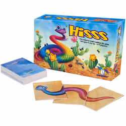 Gamewright Hisss, Card Game, Collectible, 4 yr(s), Family game