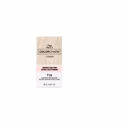 Wella Color Charm Permanent Liquid Hair Toner - Blondes - T18 Lightest Ash Blonde