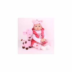 CHAREX Reborn Baby Dolls - 22 inches Realistic Newborn Soft Vinyl Baby Dolls Toy for Kids Age 3+