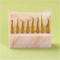 Dust-proof Tweezers Holder Lash Extension Supply Stand Holder  8 Holes Tweezers Storage Holder for Eyelash Extensions Supplie ...