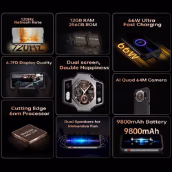 Oukitel WP21 Rugged Smartphone 12GB+256GB